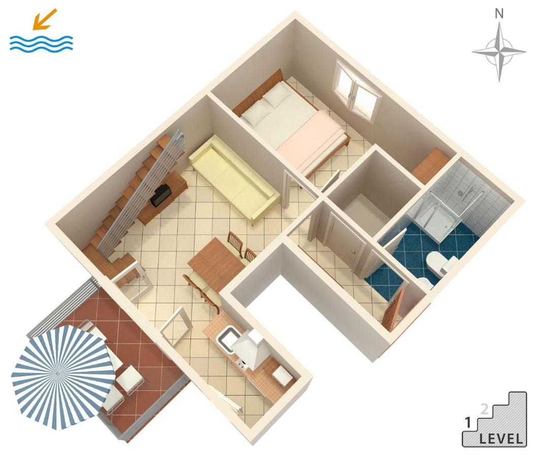 גראדאץ Apartments By The Sea Gradac, Makarska - 6661 מראה חיצוני תמונה
